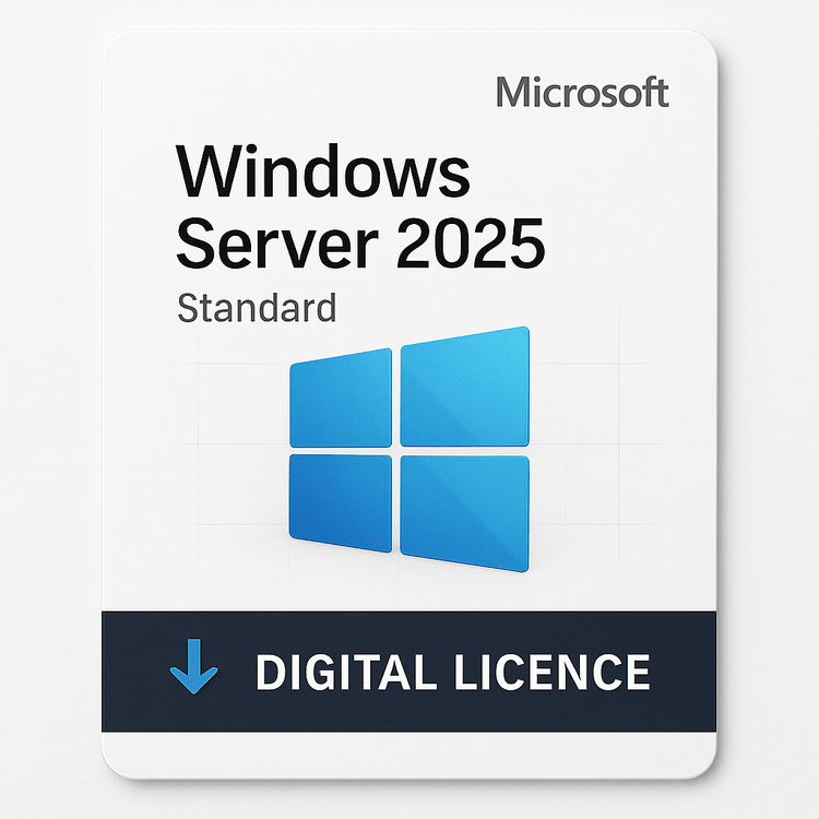 Microsoft Windows Server 2025 Standard | Digital License Key - Computer Code