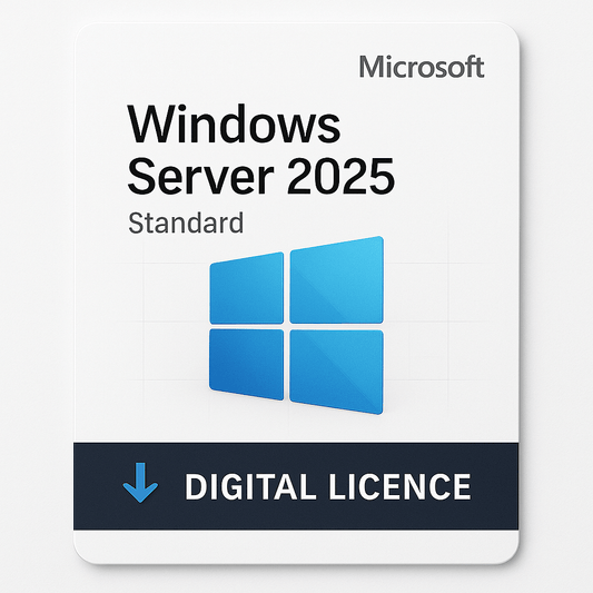 Microsoft Windows Server 2025 Standard | Digital License Key - Computer Code